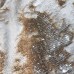 Ткань Пайеточная двухсторонняя (молоко-золото)